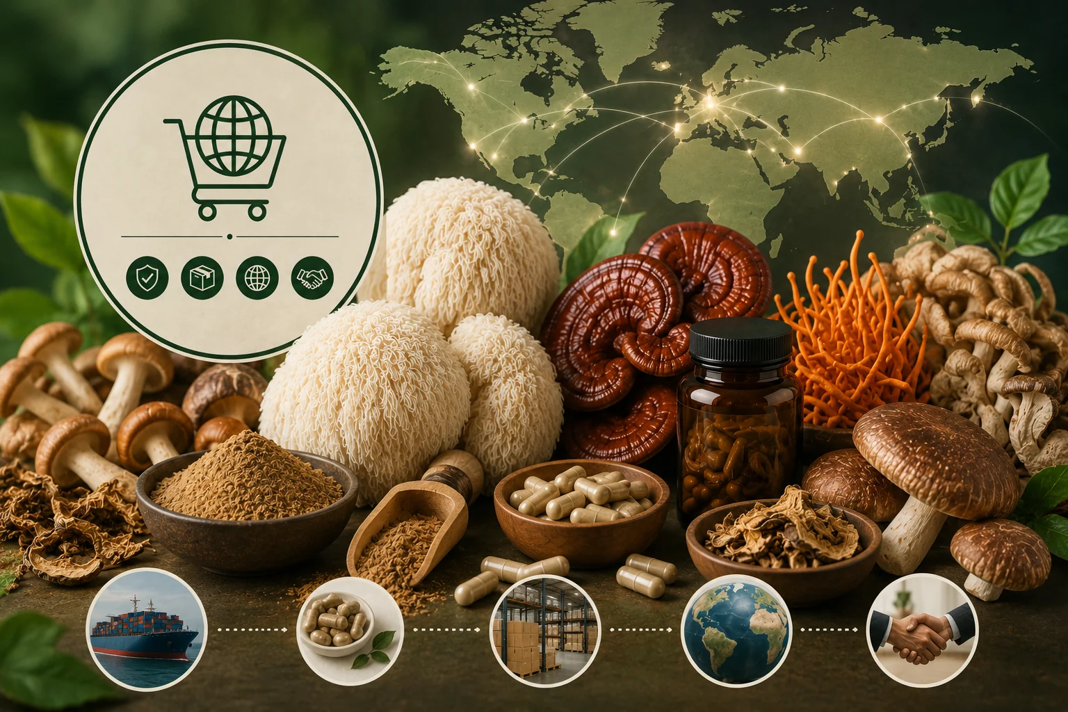 The Complete Wholesale Buyer's Guide to Functional Mushrooms