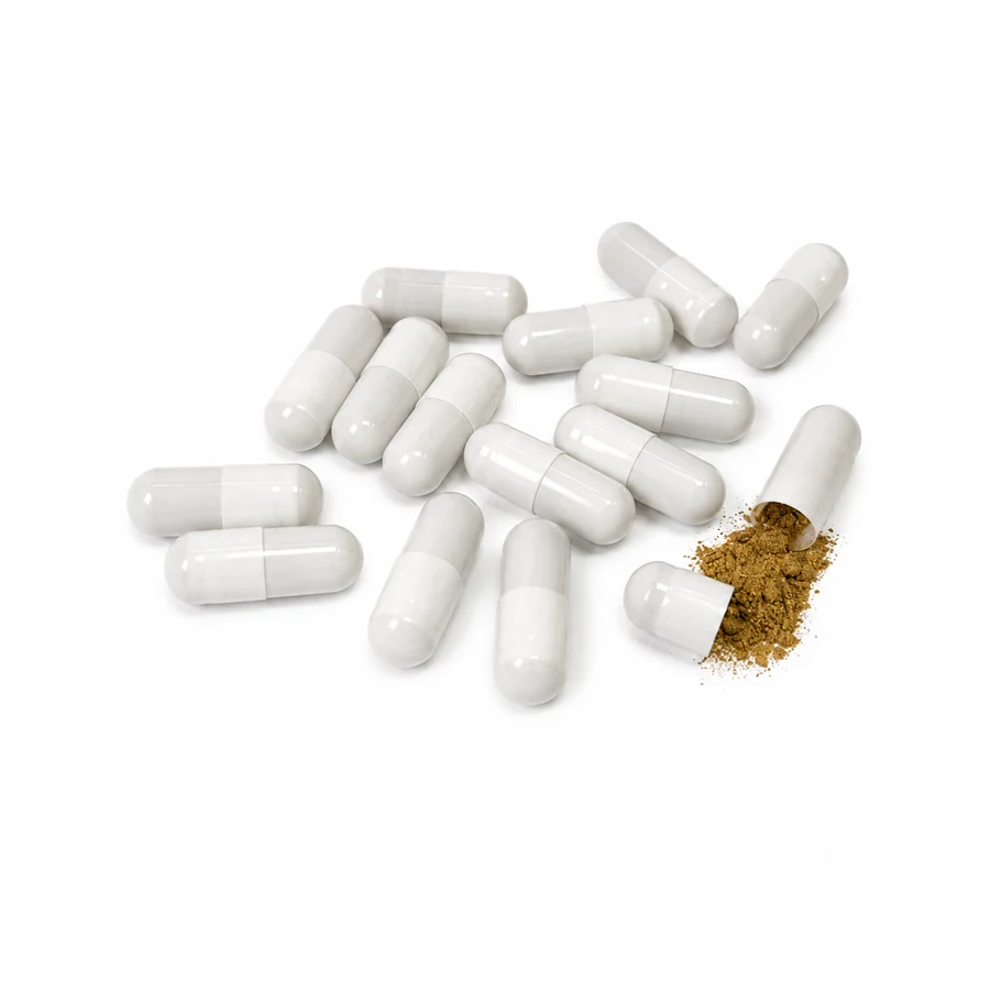 Triychatka with Chanterelle capsules
