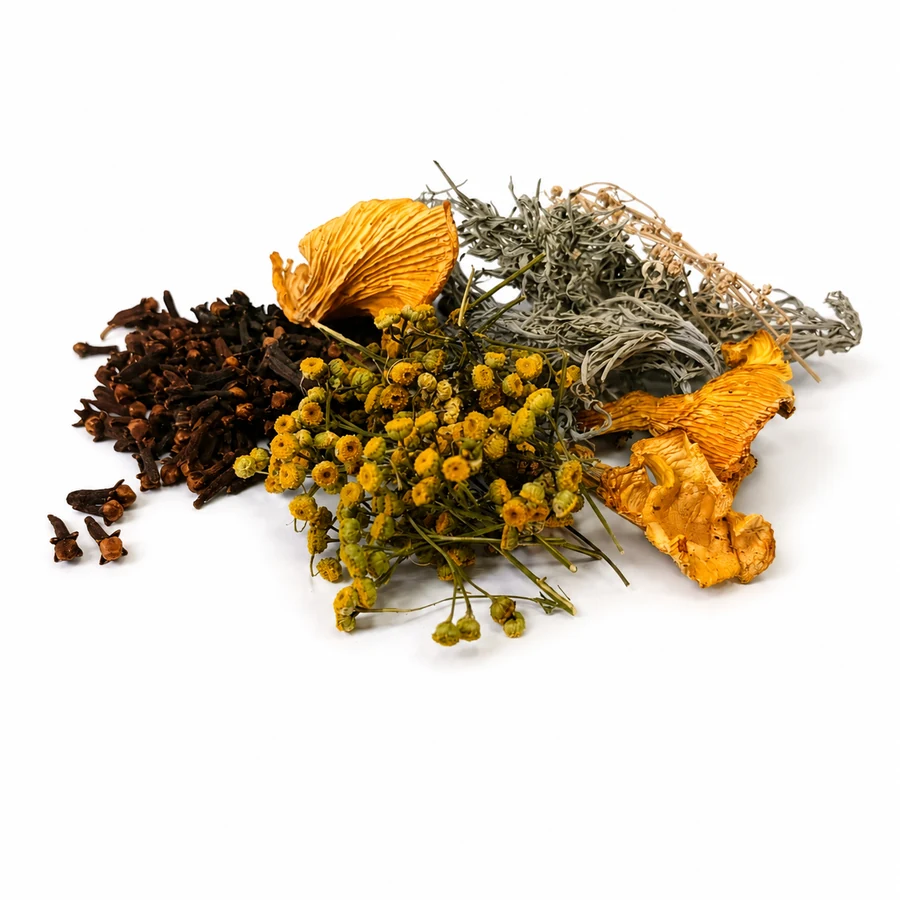 Triychatka with Chanterelle whole blend